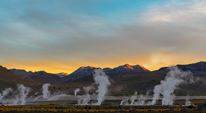 Shutterstock.com nuotr./El Tatijo geizerių laukas