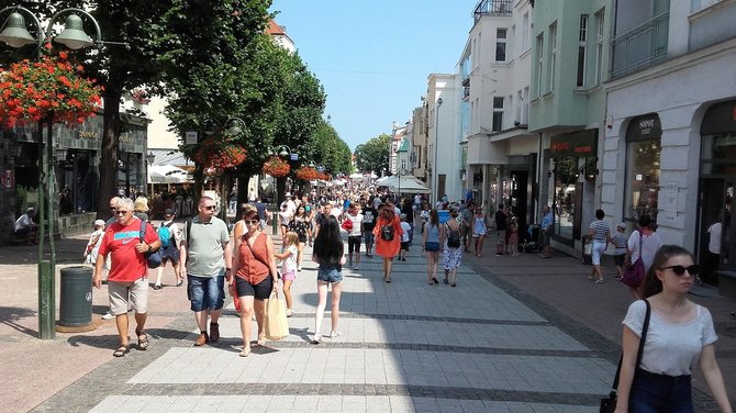 V.Mikaičio nuotr./Vaikštant po Sopotą