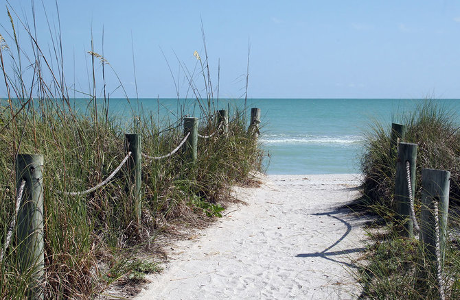 Shutterstock.com nuotr./Sanibelio sala, Florida, JAV