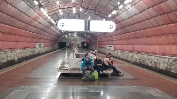 V.Mikaičio nuotr./Dnipro metro