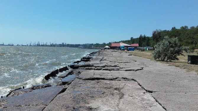 V.Mikaičio nuotr./Mariupolis ir Azovo jūra