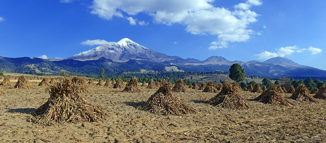Shutterstock.com nuotr./Orisabos ugnikalnis, Meksika