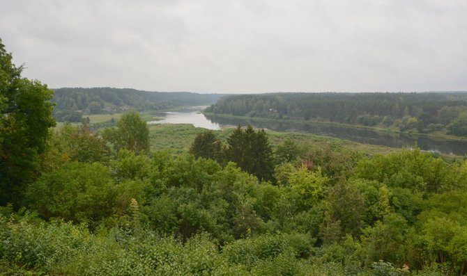 Rūtos Averkienės nuotr./Vaizdas nuo Merkinės dvarvietės