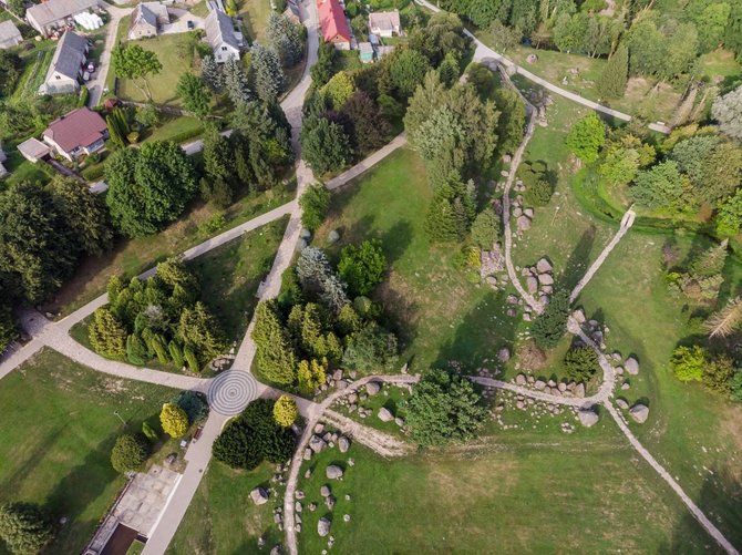 „Klaipėdos regiono“ nuotr./Akmenų muziejus, Mosėdis