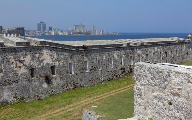 K,Stalnionytės nuotr./Šv. Karolio tvirtovė - didžiausia Kuboje