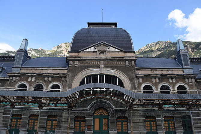 „Wikimedia Commons“ nuotr./Kanfranko (Canfranc) traukinių stotis