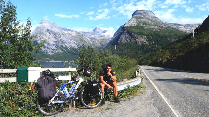 A.Valujavičiaus nuotr./Aurimo kelionė Norvegijoje