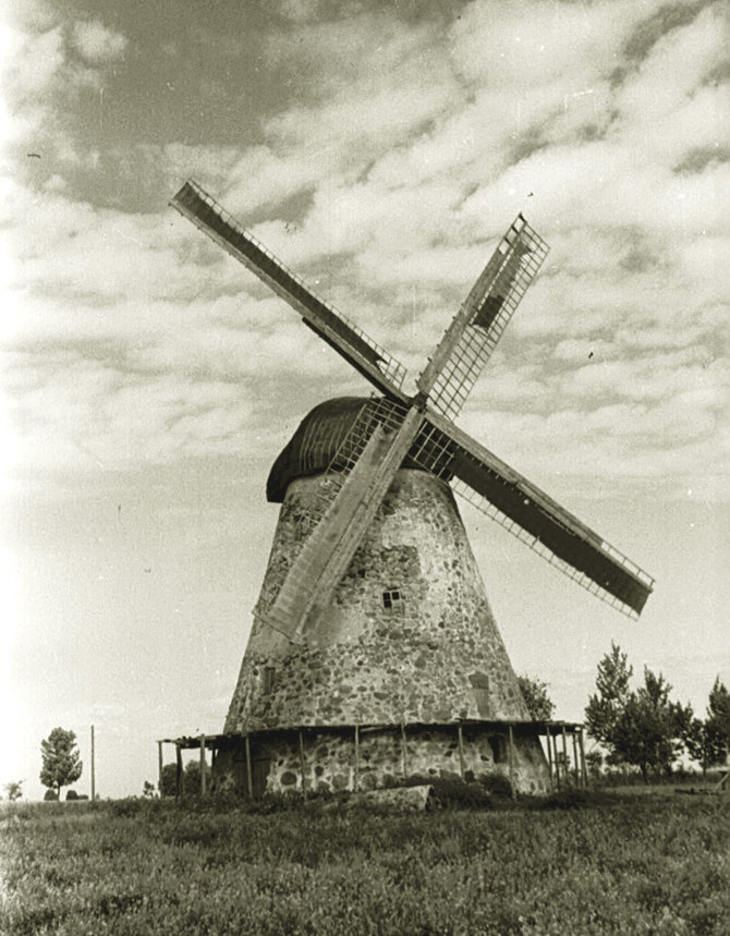 Akmenos dvaro sodybos malūnas, 1959 metai