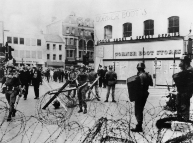 AFP/„Scanpix“ nuotr./Belfastas per neramumus praėjusiame amžiuje