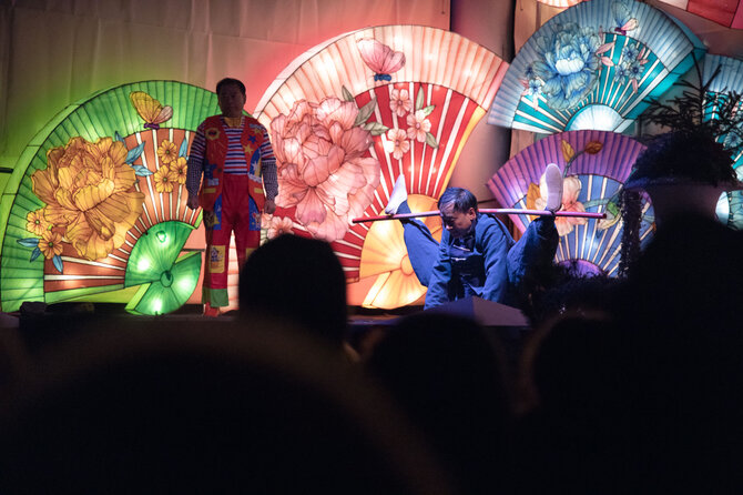 Organizatorių nuotr./Žibintų festivalis Pakruojo dvare