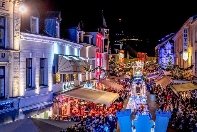 kerststadvalkenburg.nl nuotr./Valkenburgas, Nyderlandai