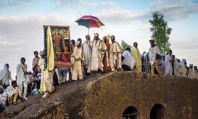 Shutterstock.com nuotr./Etiopijos šventinė procesija
