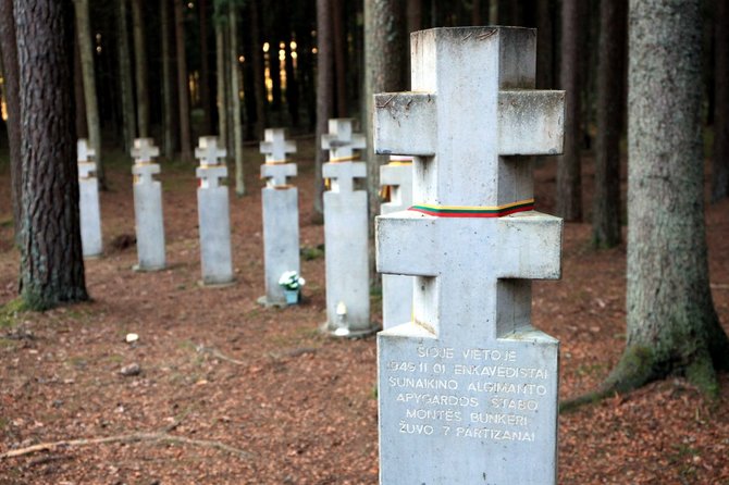 Nesėdėk namuose nuotr./Algimanto apygardos partizanų kovos takais