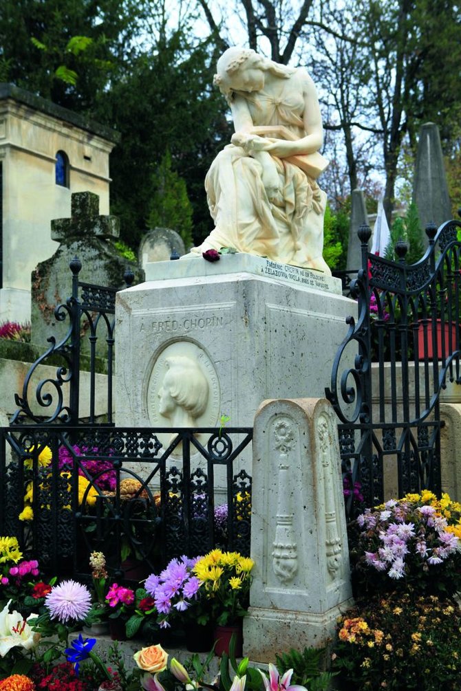 Vytauto Kandroto nuotr./F. Chopin kapas Per Lašezo kapinėse 