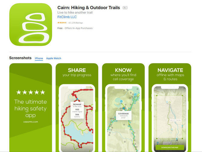 Hiking and outdoors Trails