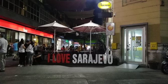 V.Mikaičio nuotr./I love Sarajevo