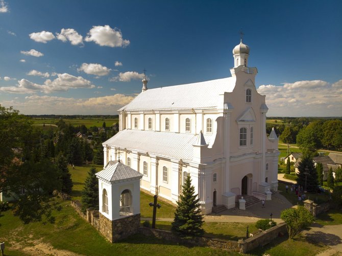 V.Stumbrio nuotr./Jūžintų arkangelo Mykolo bažnyčia