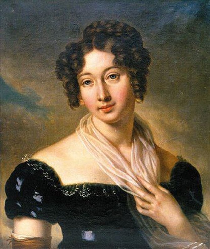 Sofijos Tyzenhauzaitės portretas, iš Žemaičių muziejaus „Alka“ rinkinių