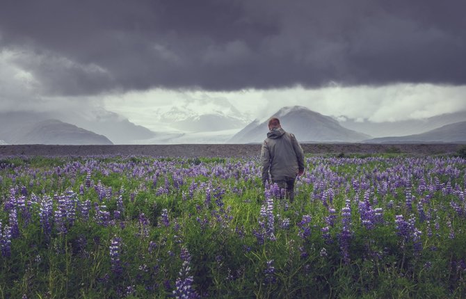 Asm.archyvo nuotr./Žilvinas Žebrauskas Islandijoje