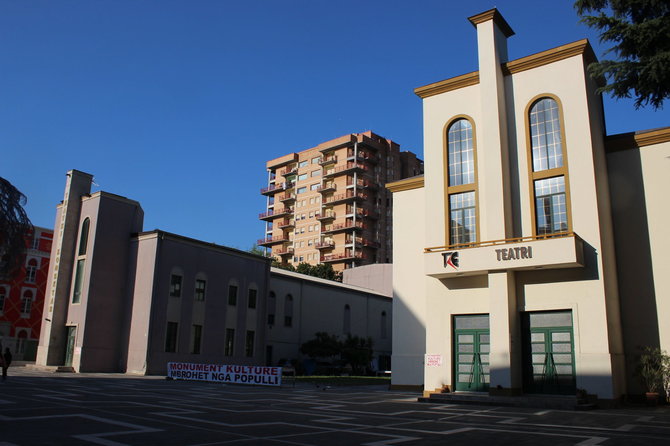 Alliance for the Protection of the National Theatre/Europa Nostra nuotr./Albanijos nacionalinis teatras, Tirana, Albanija