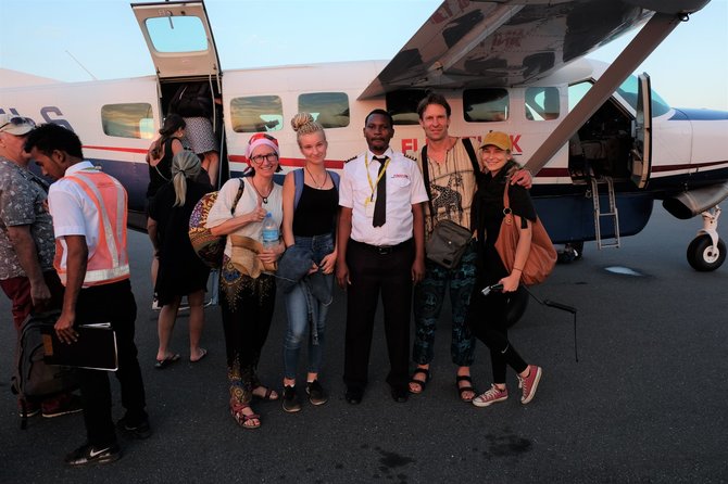 R.Rožinskienės nuotr./Žaisliniu lėktuvėliu į Zanzibaro salą
