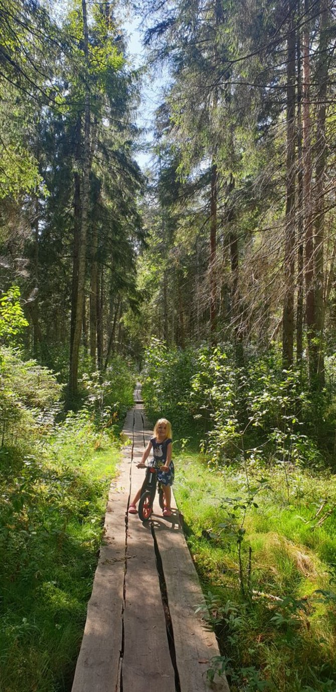 Nėra blogo oro nuotr./Labanoro takas