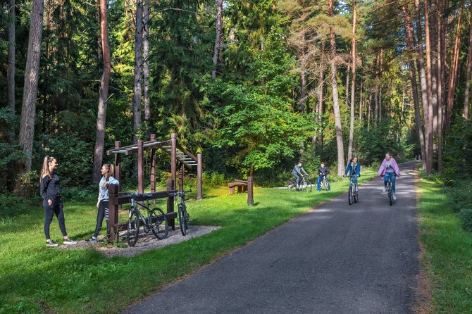 Vaidoto Grigo nuotr./Žvėrinčiaus miško takas Birštone