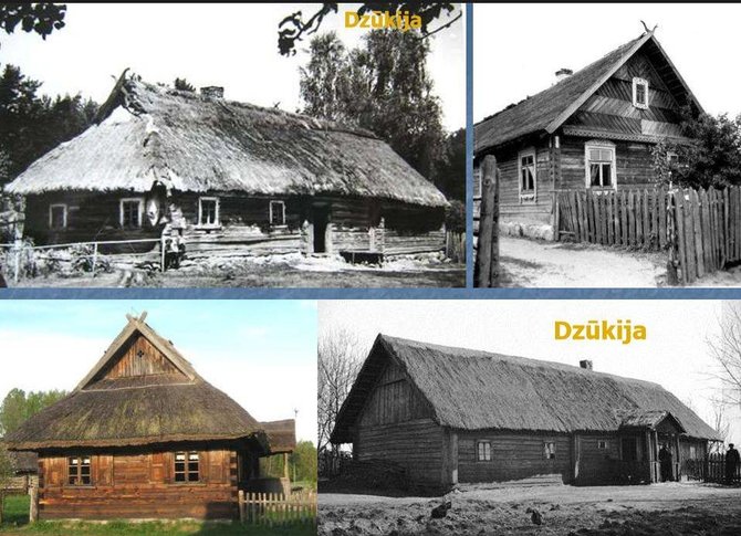Iliustracija iš Rasos Bertašiūtės pranešimo/Lietuviškų stogų grožybės ir dengimo būdai