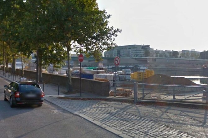 Google maps iliustr./Vienintelis Paryžiuje buvęs Stop ženklas