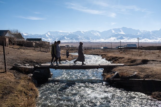 UNDP Eurasia/Danil Usmanov​​​​​​​ nuotr./Sary-Mogol kaimas Kirgizijoje