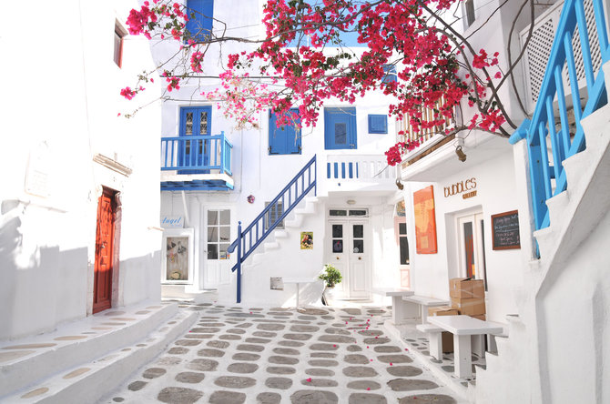 Shutterstock nuotr./Mikonas, Graikija