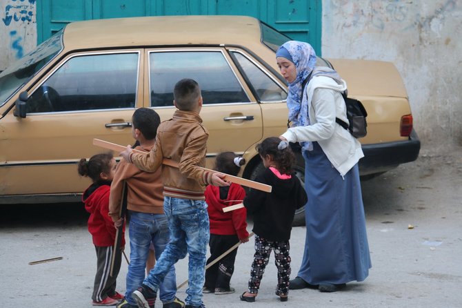 Gabrielė Tervidytė, Palestina