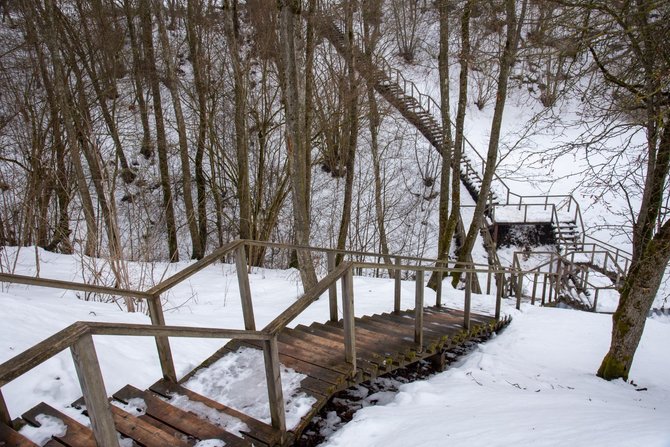 Nesėdėk namuose nuotr./Jurakalnio geologinis pažintinis takas