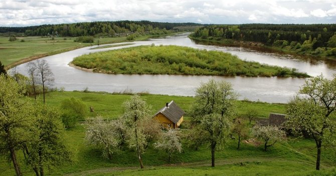 VSTT nuotr./Nemuno ir Merkio santaka Dzūkijos nacionaliniame parke