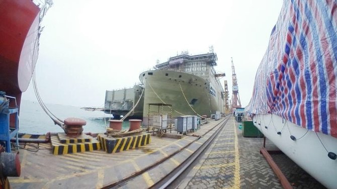 DFDS nuotr./Naujas laivas