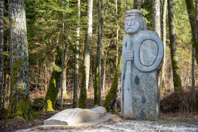 Nesėdėk namuose nuotr./Germanto ežero pažintinis takas