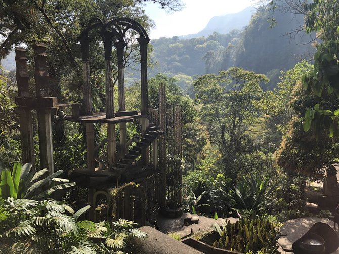 Asm.archyvo nuotr./Las Pozas parkas