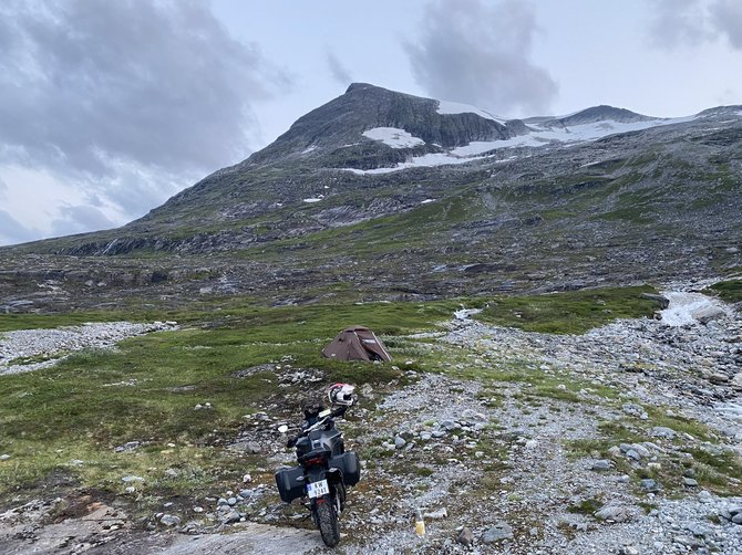 Nerijaus nuotr./Kelionė motociklu Norvegijoje