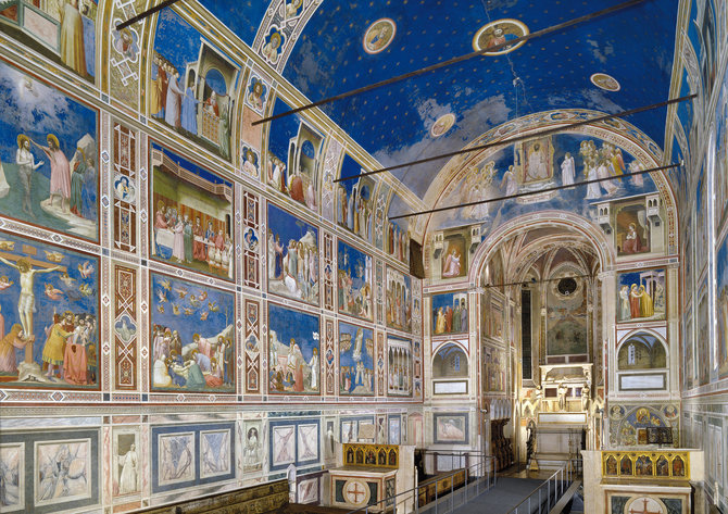 Comune di Padova Settore Cultura, Turismo, Musei e Biblioteche/UNESCO nuotr./Italija: Padujos XIV a. freskos 