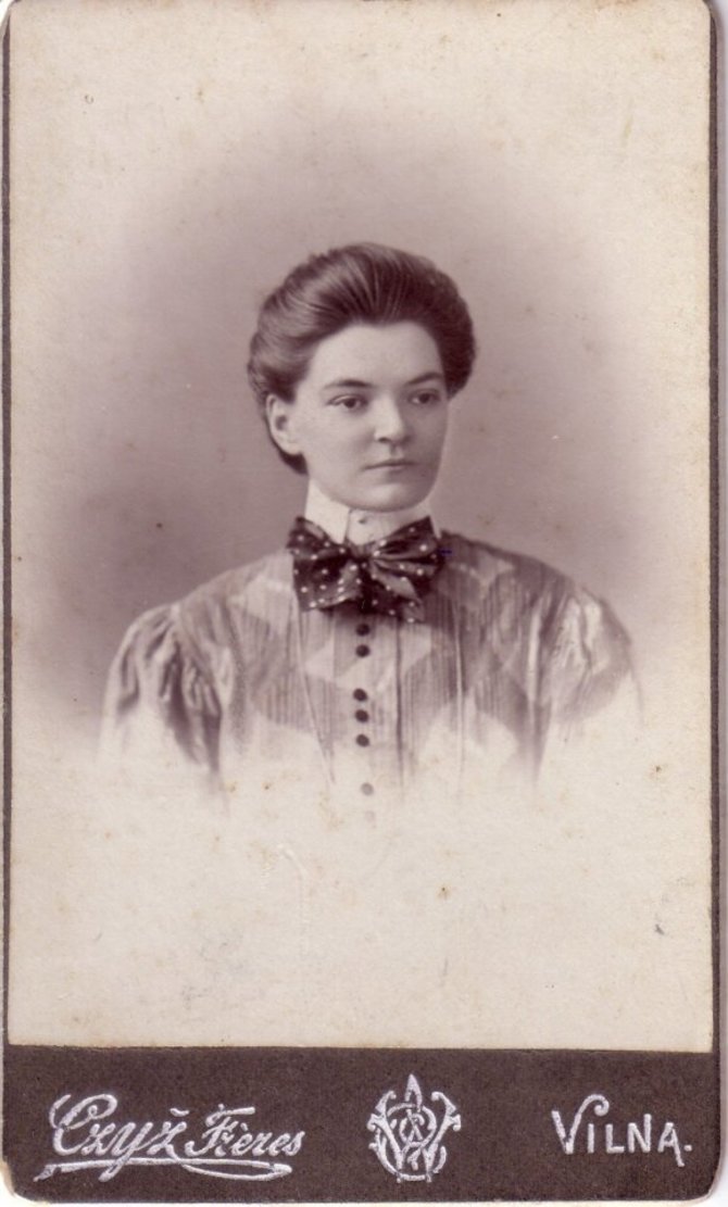 Muziejaus archyvo nuotr/Marija Pečkauskaitė-Šatrijos Ragana