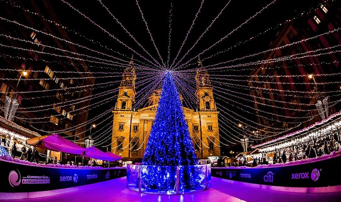 Pixabay nuotr./Kalėdinis Budapeštas