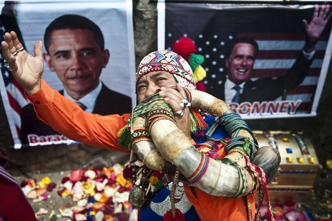 AFP/„Scanpix“ nuotr./Peru šamanas