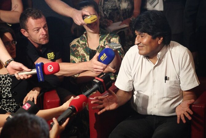 „Reuters“/„Scanpix“ nuotr./Bolivijos prezidentas Evo Moralesas