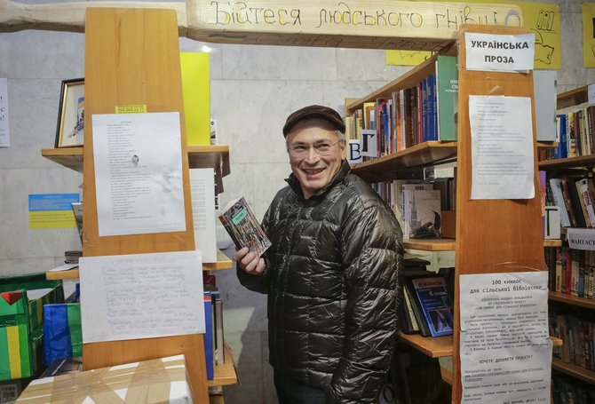 „Reuters“/„Scanpix“ nuotr./Michailas Chodorkovskis Kijeve