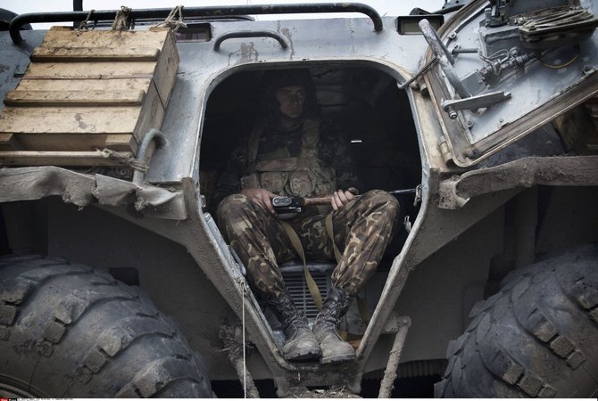 AFP/„Scanpix“ nuotr./Ukrainos karys