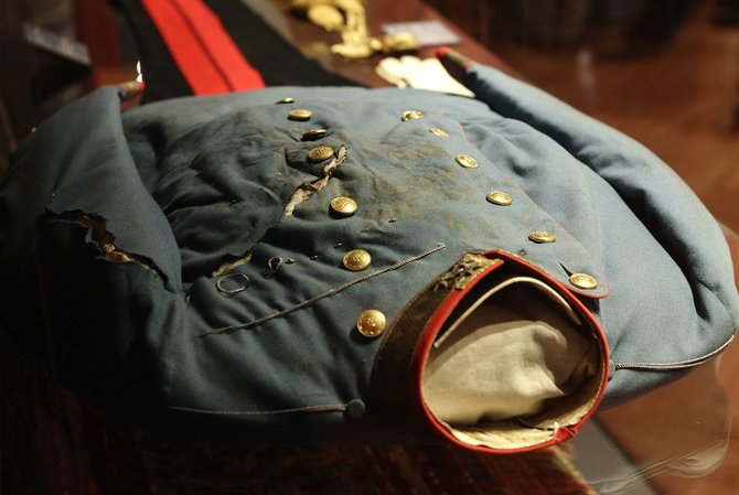 „Reuters“/„Scanpix“ nuotr./Erchercogo Pranciškaus Ferdinando uniforma