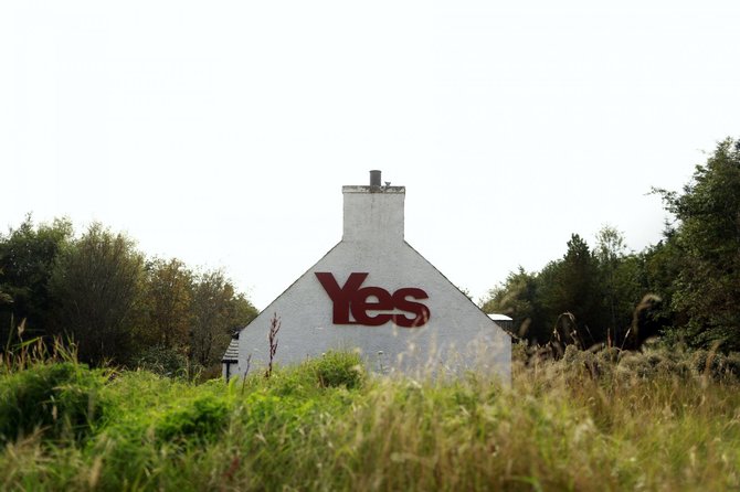 „Reuters“/„Scanpix“ nuotr./Referendumas dėl Škotijos nepriklausomybės