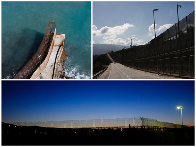 „Reuters“/„Scanpix“ nuotr./Ispanijos-Maroko sienos