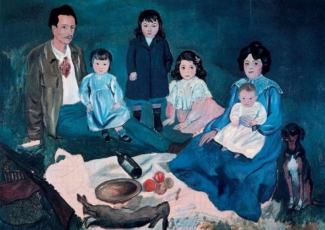 Pablo Picasso „La Familie“