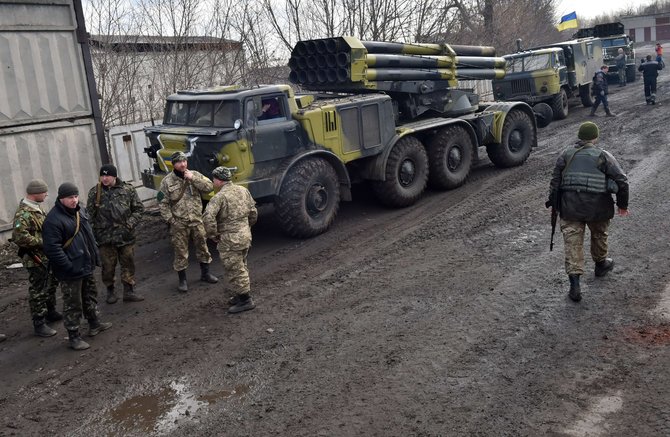 AFP/„Scanpix“ nuotr./Ukrainos pajėgos